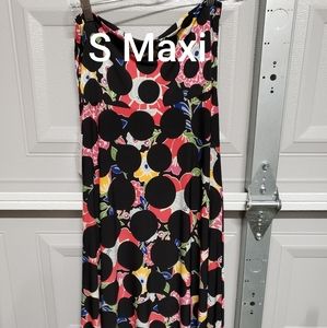 Lularoe beach cover multicolor S Maxi skirt